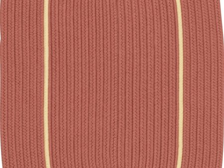 Colonial Mills Lifestyle Accent Border LF56 Barn Red Area Rug For Cheap