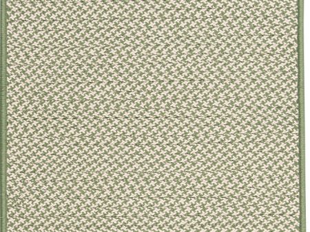 Colonial Mills Herringbone Mudroom Runner HB68 Moss Green Area Rug Online Hot Sale