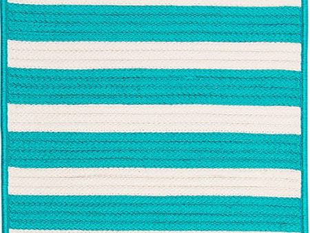 Colonial Mills Aniston Runner AN39 Aqua Area Rug Discount