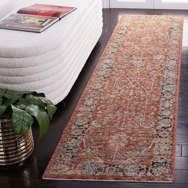 Safavieh Silverado SVD112 Rust   Blue Area Rug Online Sale