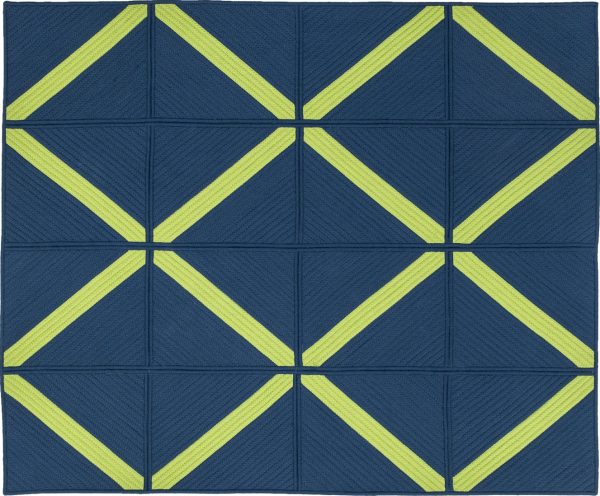 Colonial Mills Luxury Kona Neon Bluetopia Area Rug Supply