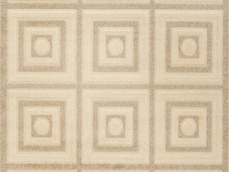 Safavieh York YRK1610 Cream   Beige Area Rug For Sale