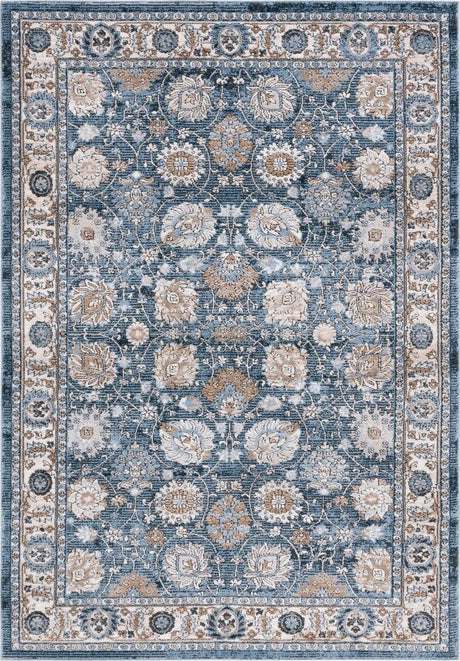 Safavieh Rosewood ROW102 Ivory   Blue Area Rug For Discount