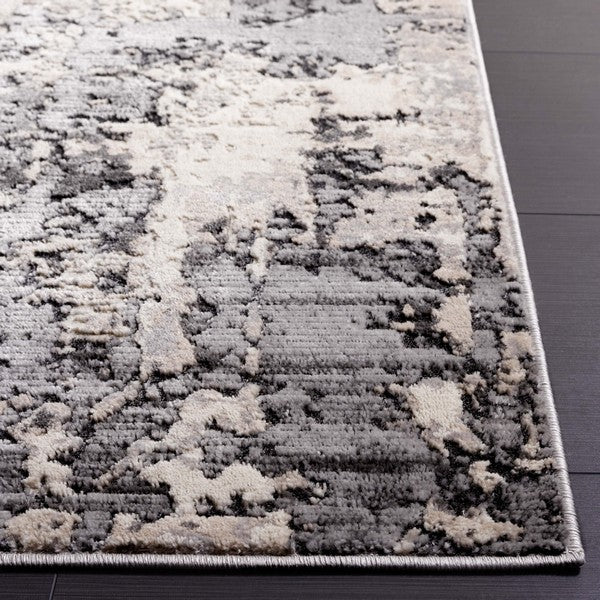 Safavieh Whisper WHS820 Grey   Light Beige Area Rug Online now