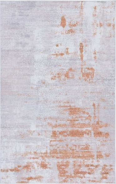 Safavieh Tacoma TAC808 Grey   Rust Machine Washable Area Rug For Sale