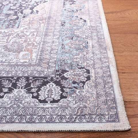 Safavieh Serapi SEP532 Ivory   Light Blue Machine Washable Area Rug Discount