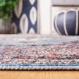 Safavieh Serapi SEP622 Blue   Rust Machine Washable Area Rug on Sale