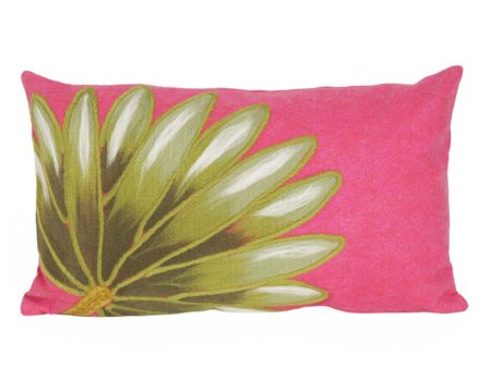 Trans Ocean Visions II Palm Fan Pink by Liora Manne For Sale