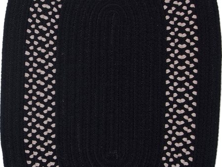 Colonial Mills Grano GN50 Black Area Rug Sale