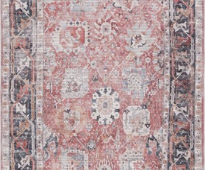 Safavieh Serapi SEP628 Rust   Grey Machine Washable Area Rug Online