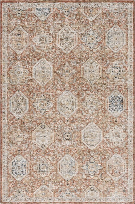 Safavieh Silverado SVD108 Rust   Blue Area Rug Cheap