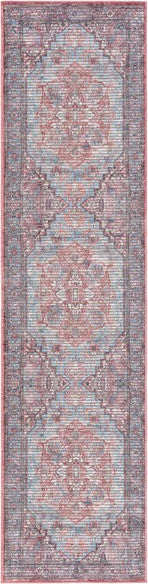 Safavieh Serapi SEP624 Blue   Rust Machine Washable Area Rug Sale