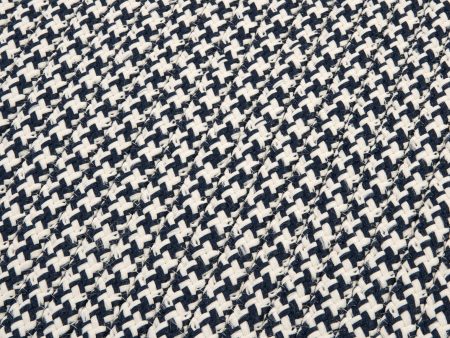 Colonial Mills Houndstooth Doormats TT60 Navy For Cheap