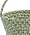 Colonial Mills Easter Spring Mix Basket EB67 Green and Blue on Sale