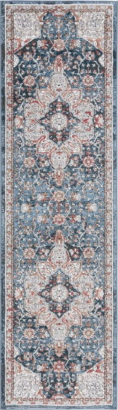 Safavieh Rosewood ROW104 Ivory   Blue Area Rug Discount