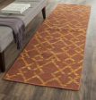 Safavieh Straw Patch STP211 Rust   Gold Area Rug Online now