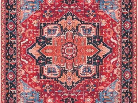 Safavieh Serapi SEP534 Red   Blue Machine Washable Area Rug Sale