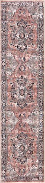 Safavieh Serapi SEP624 Rust   Navy Machine Washable Area Rug Online