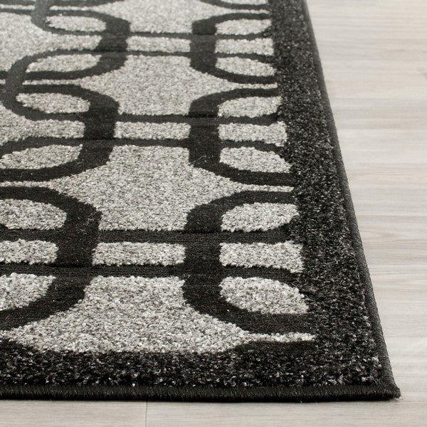 Safavieh York YRK1500 Grey   Black Area Rug For Discount