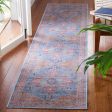 Safavieh Serapi SEP582 Blue   Rust Machine Washable Area Rug For Cheap