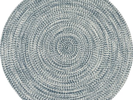 Colonial Mills Kaari Tweed KA68 Arctic Blue Area Rug Hot on Sale