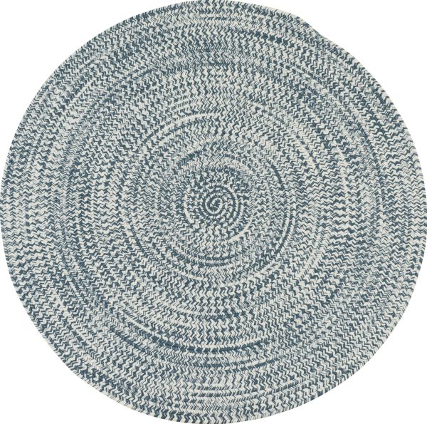 Colonial Mills Kaari Tweed KA68 Arctic Blue Area Rug Hot on Sale