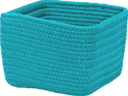 Colonial Mills Braided Craft Basket BC61 Aqua Blue Online