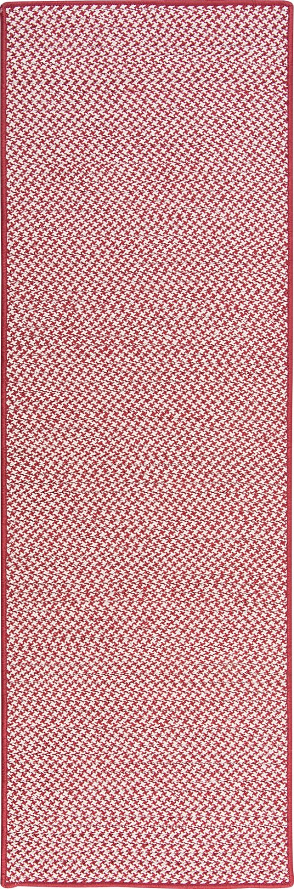 Colonial Mills Herringbone Mudroom Runner HB79 Red Lite Area Rug Cheap