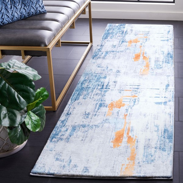 Safavieh Tacoma TAC812 Grey   Blue Machine Washable Area Rug Supply