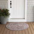 Colonial Mills Luna Tweed Doormats LA55 Garnet Ash Cheap