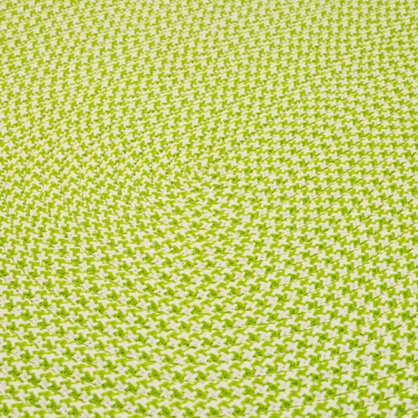 Colonial Mills Jamestown Houndstooth Tweed JN69 Lime Area Rug Online