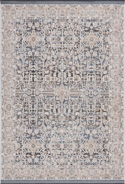 Safavieh Vivaldi VIV546 Blue   Ivory Area Rug For Sale