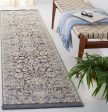 Safavieh Vivaldi VIV516 Navy   Ivory Area Rug Hot on Sale