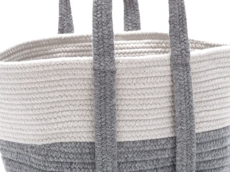 Colonial Mills Farmhouse Square Basket FE49 Light Gray Hot on Sale