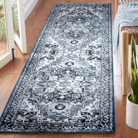 Safavieh Rosewood ROW112 Ivory   Blue Area Rug For Discount