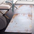 Safavieh Tacoma TAC802 Grey   Rust Machine Washable Area Rug Cheap