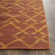 Safavieh Straw Patch STP211 Rust   Gold Area Rug Online now