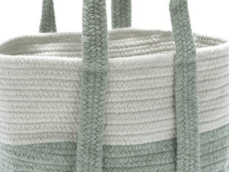 Colonial Mills Farmhouse Square Basket FE69 Moss Green Online