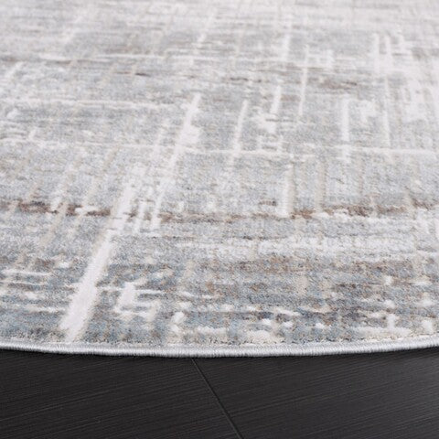 Safavieh Platinum PLA550 Grey   Dark Area Rug For Sale