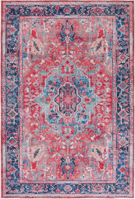 Safavieh Serapi SEP518 Navy   Red Machine Washable Area Rug Online Hot Sale