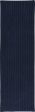 Colonial Mills All-Purpose Mudroom Runner PU34 Navy Area Rug For Discount