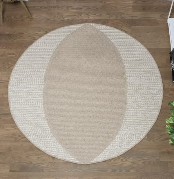 Colonial Mills Luxury Maya Beige Drip Area Rug Online now