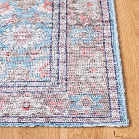 Safavieh Serapi SEP584 Rust   Blue Machine Washable Area Rug Online Sale