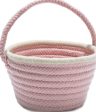 Colonial Mills Easter Pastel Wool Basket EB79 Blush Pink For Sale