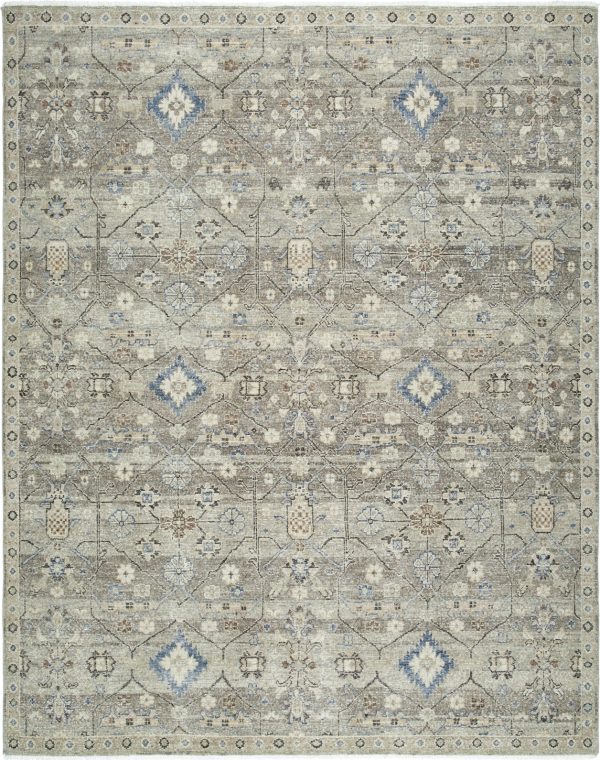 Surya Anelka ANK-2302 Sterling Grey Area Rug For Sale