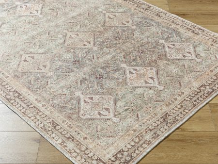 Becki Owens x Livabliss Amelie AML-2394 Seafoam Area Rug on Sale