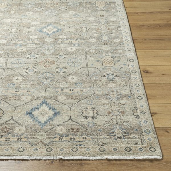 Surya Anelka ANK-2302 Sterling Grey Area Rug For Sale