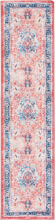 Safavieh Riviera RIV182 Navy   Red Machine Washable Area Rug on Sale