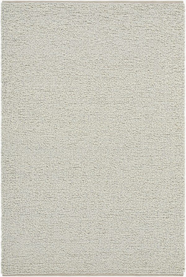 Surya Super Pebble SPB-2301 Light Silver Area Rug For Sale