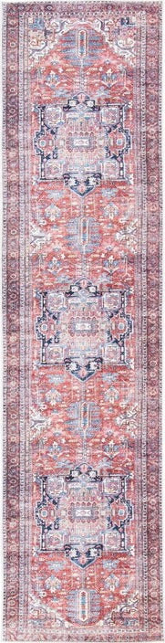 Safavieh Serapi SEP389 Red   Navy Machine Washable Area Rug Discount